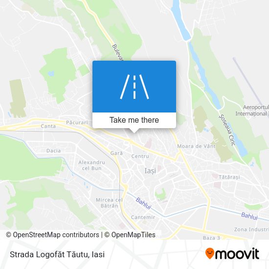 Strada Logofăt Tăutu map