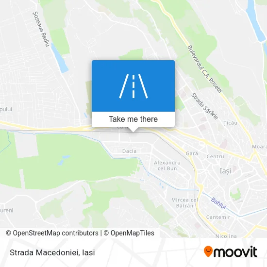 Strada Macedoniei map
