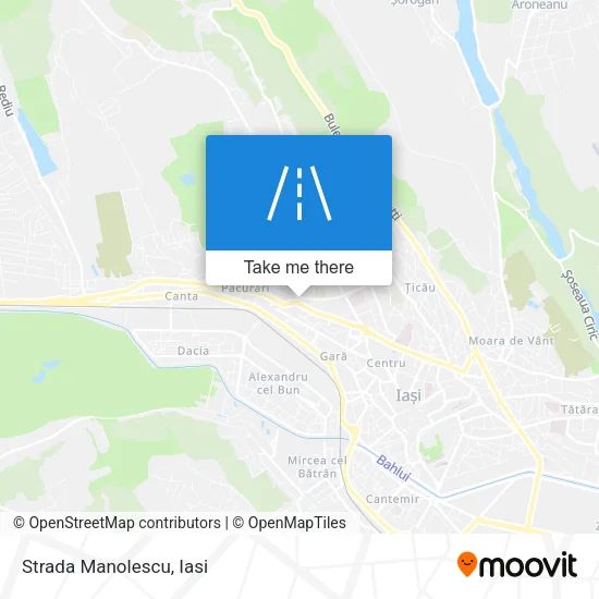 Strada Manolescu map