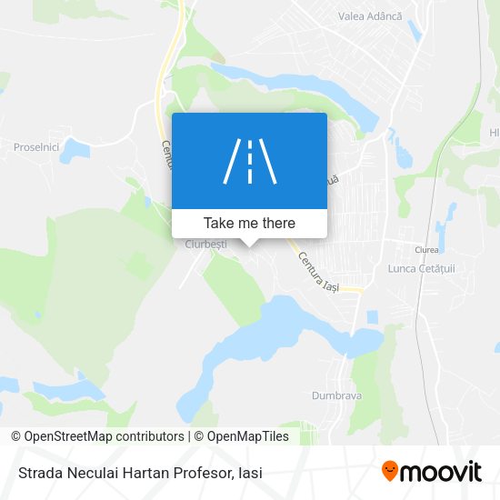 Strada Neculai Hartan Profesor map