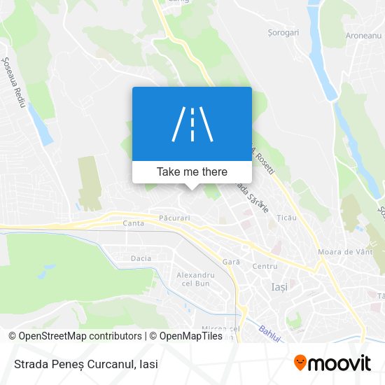 Strada Peneș Curcanul map