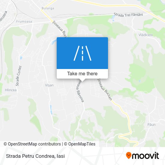 Strada Petru Condrea map
