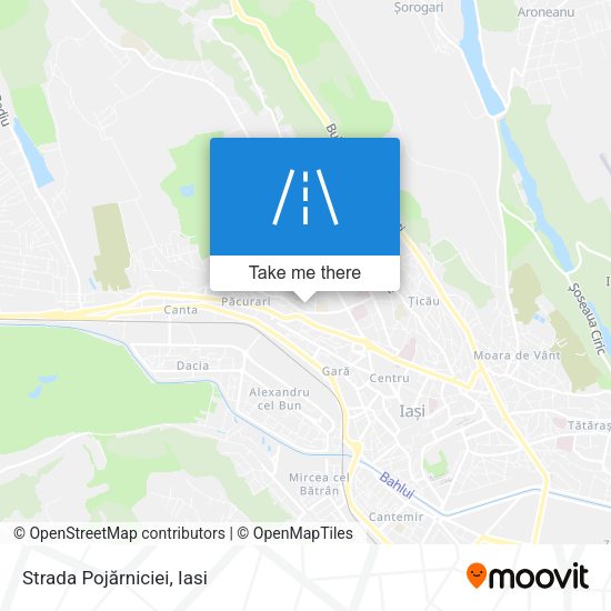 Strada Pojărniciei map