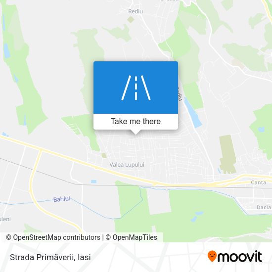 Strada Primăverii map