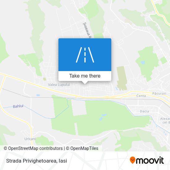 Strada Privighetoarea map