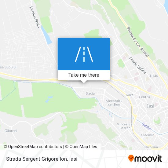 Strada Sergent Grigore Ion map