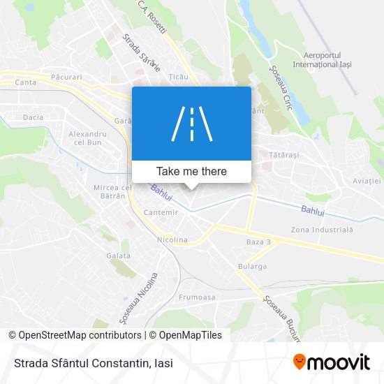 Strada Sfântul Constantin map