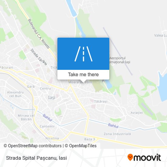 Strada Spital Pașcanu map