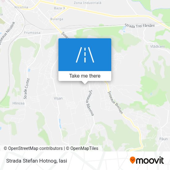 Strada Stefan Hotnog map