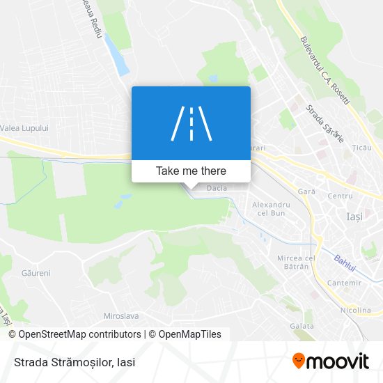 Strada Strămoșilor map