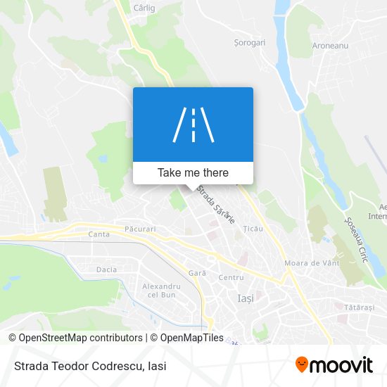 Strada Teodor Codrescu map