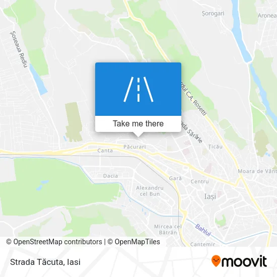 Strada Tăcuta map