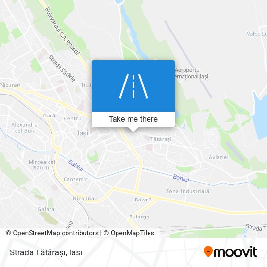 Strada Tătărași map