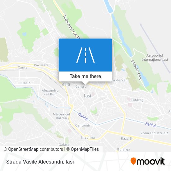 Strada Vasile Alecsandri map