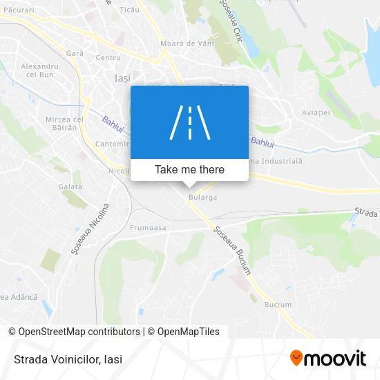 Strada Voinicilor map