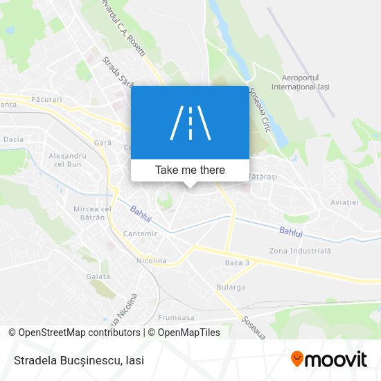 Stradela Bucșinescu map