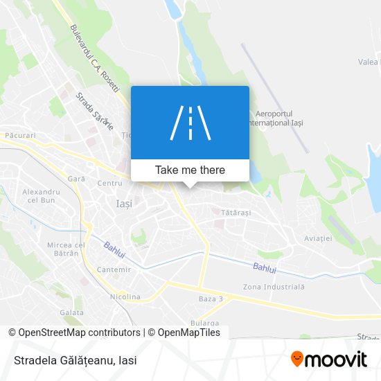 Stradela Gălățeanu map