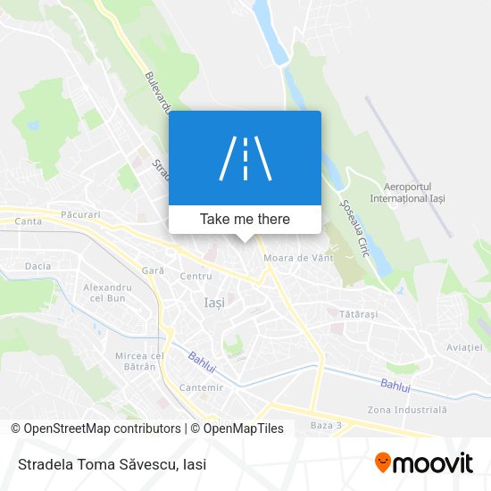 Stradela Toma Săvescu map
