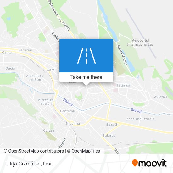 Ulița Cizmăriei map