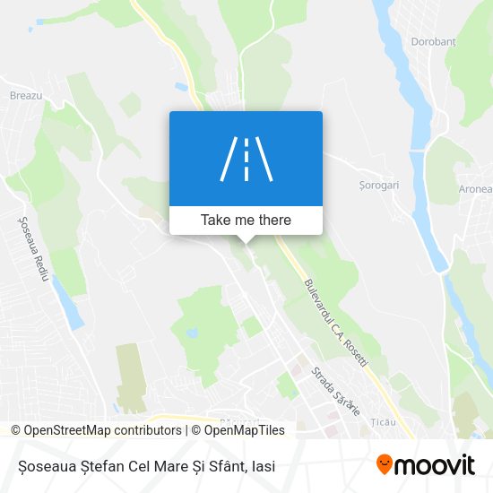 Șoseaua Ștefan Cel Mare Și Sfânt map