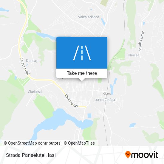 Strada Panseluței map