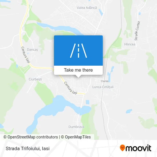 Strada Trifoiului map