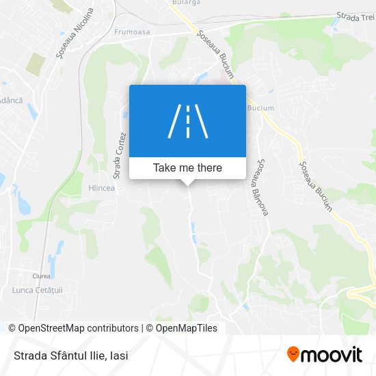 Strada Sfântul Ilie map