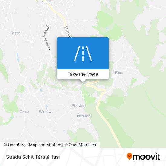 Strada Schit Tărâță map
