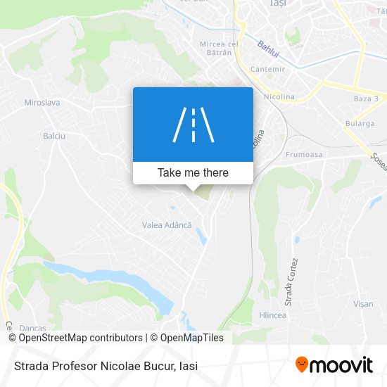 Strada Profesor Nicolae Bucur map