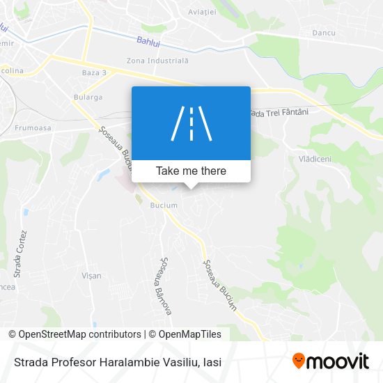 Strada Profesor Haralambie Vasiliu map
