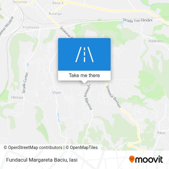 Fundacul Margareta Baciu map