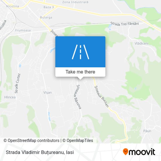 Strada Vladimir Buțureanu map