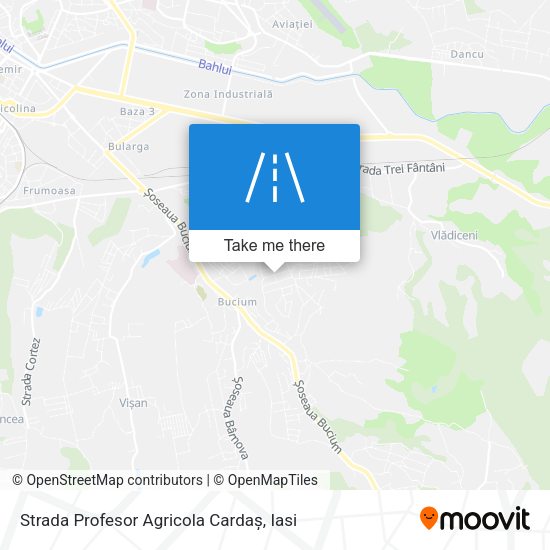 Strada Profesor Agricola Cardaș map