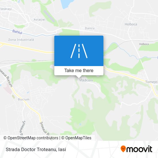 Strada Doctor Troteanu map
