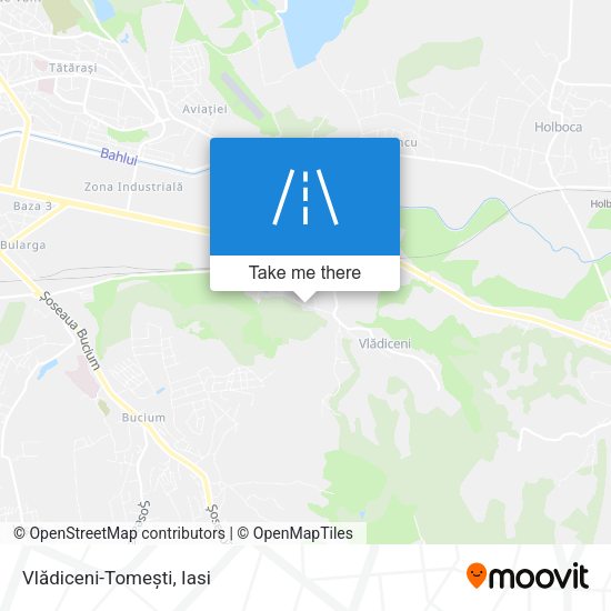 Vlădiceni-Tomești map