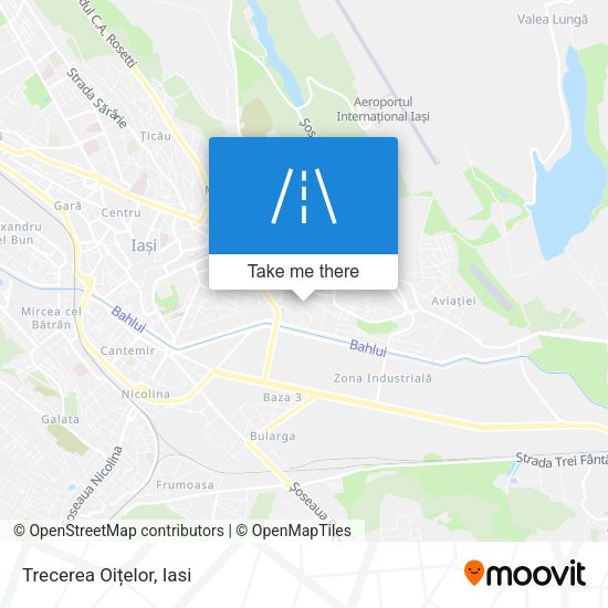 Trecerea Oițelor map