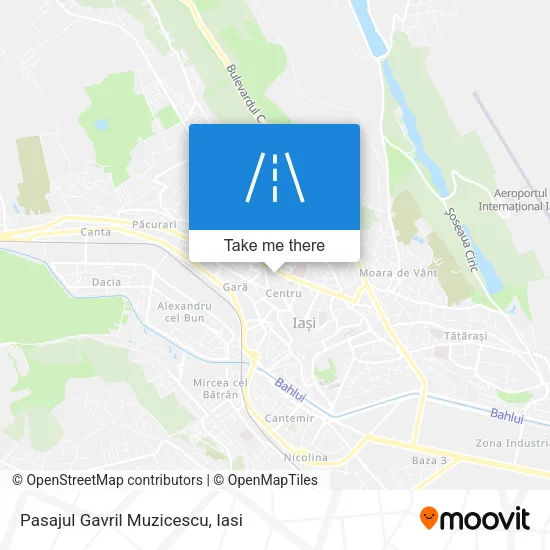 Pasajul Gavril Muzicescu map