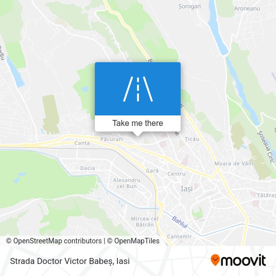 Strada Doctor Victor Babeș map
