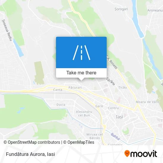 Fundătura Aurora map