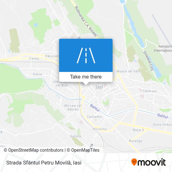 Strada Sfântul Petru Movilă map