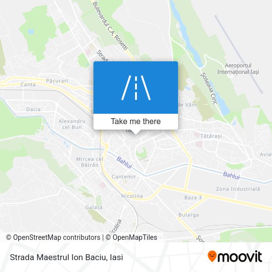 Strada Maestrul Ion Baciu map
