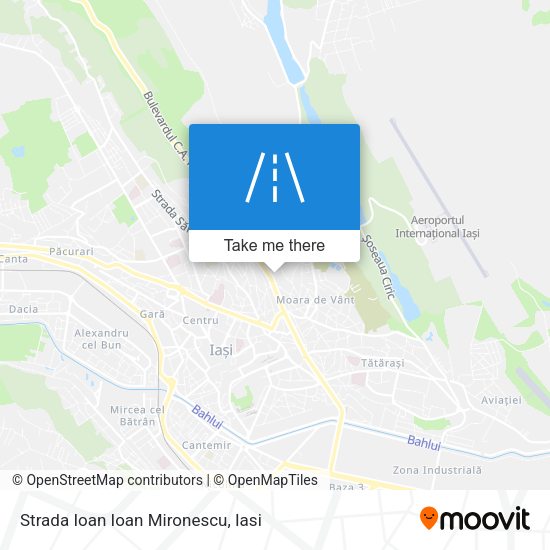 Strada Ioan Ioan Mironescu map