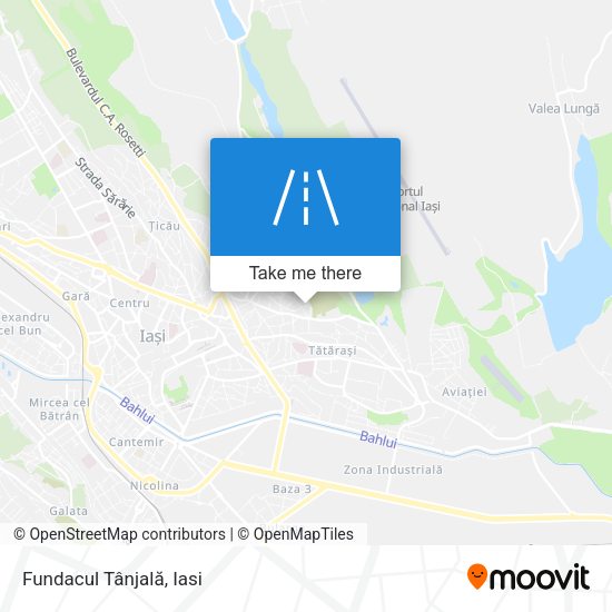 Fundacul Tânjală map