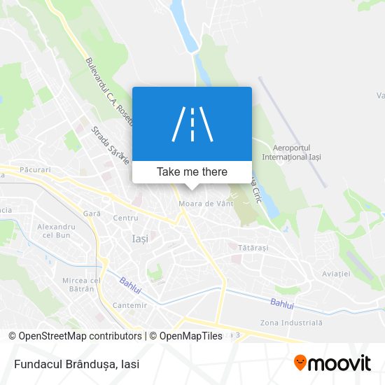 Fundacul Brândușa map