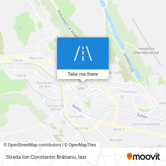 Strada Ion Constantin Brătianu map