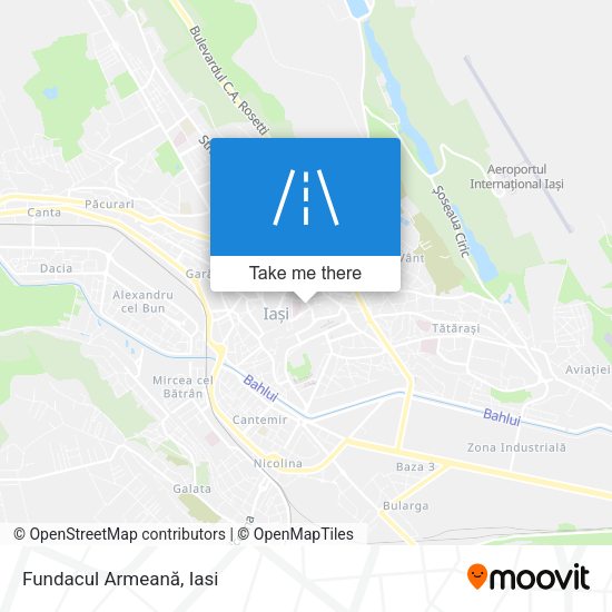 Fundacul Armeană map