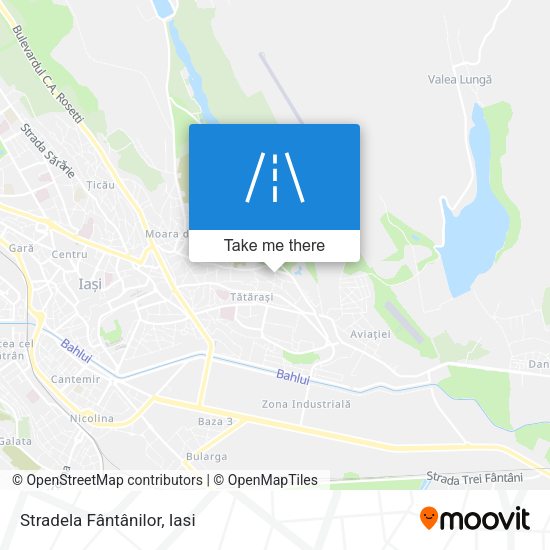 Stradela Fântânilor map