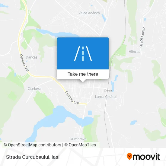 Strada Curcubeului map