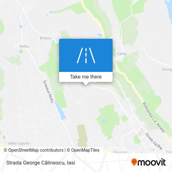 Strada George Călinescu map