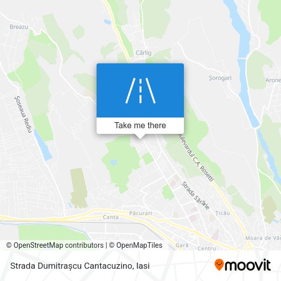 Strada Dumitrașcu Cantacuzino map